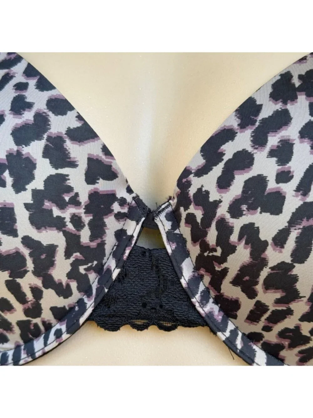 Maidenform 36C T-Shirt Bra SmartZone Cups & Convertible Straps Leopard Print - Picture 9 of 16
